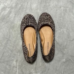 Lucky Brand - size 9 Leopard Print
